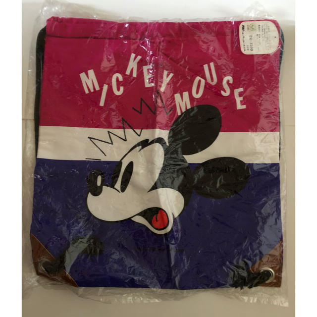 Disney(ディズニー)の★新品★ディズニー ミッキー　ナップサック キッズ/ベビー/マタニティのこども用バッグ(リュックサック)の商品写真