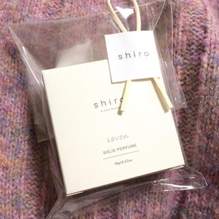 シロ(shiro)の新品 shiro savon 練り香水(香水(女性用))