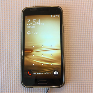 サムスン(SAMSUNG)のGalaxy s5（SCL23）(スマートフォン本体)