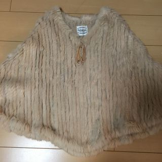 セシルマクビー(CECIL McBEE)のラビットファーポンチョ(ポンチョ)