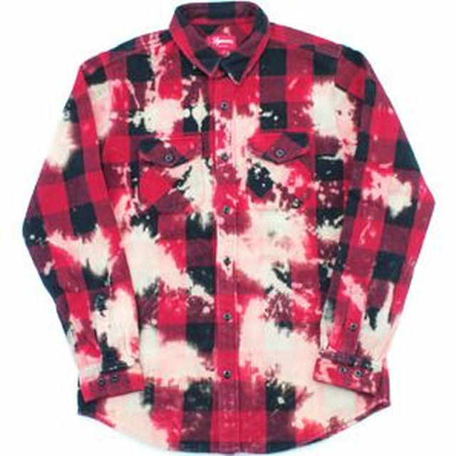 Supreme(シュプリーム)の希少価値 supreme buffalo ブリーチチェックシャツ メンズのトップス(シャツ)の商品写真