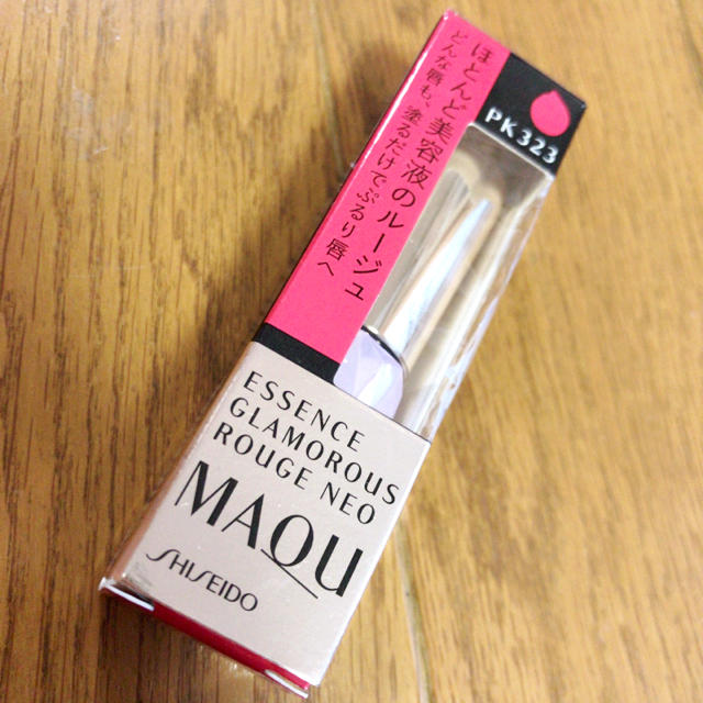MAQuillAGE(マキアージュ)のマキアージュ エッセンスグラマラスルージュ PK323 コスメ/美容のベースメイク/化粧品(口紅)の商品写真