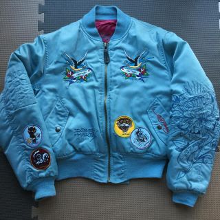 エドハーディー(Ed Hardy)のエド ハーディー MA-1ジャケット(ナイロンジャケット)