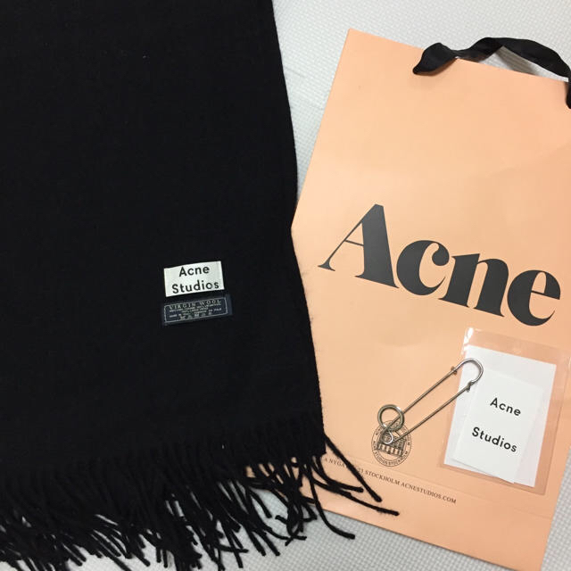 【激安セール】 ACNE - ストール acne studios マフラー/ショール