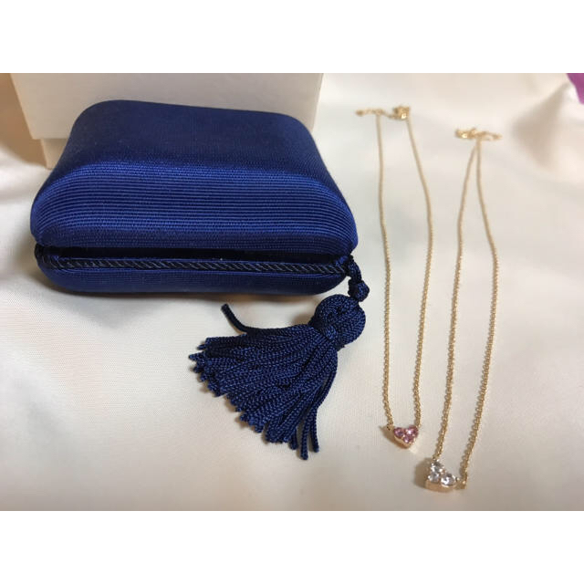 ヴァンドーム青山☆ハートダイヤ18k☆2連ネックレス | www.innoveering.net