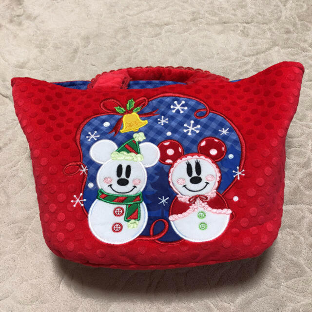 Disney(ディズニー)のDisney RESORT クリスマスバック 雪だるま レディースのバッグ(ハンドバッグ)の商品写真