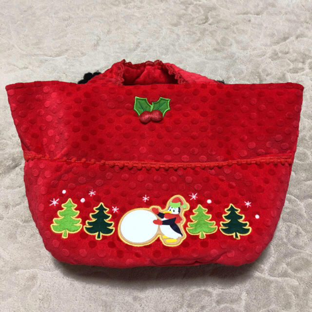 Disney(ディズニー)のDisney RESORT クリスマスバック 雪だるま レディースのバッグ(ハンドバッグ)の商品写真