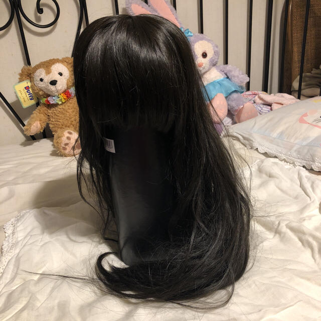 NAVANA WIG(ナバーナウィッグ)の黒のウィッグ レディースのウィッグ/エクステ(ロングストレート)の商品写真