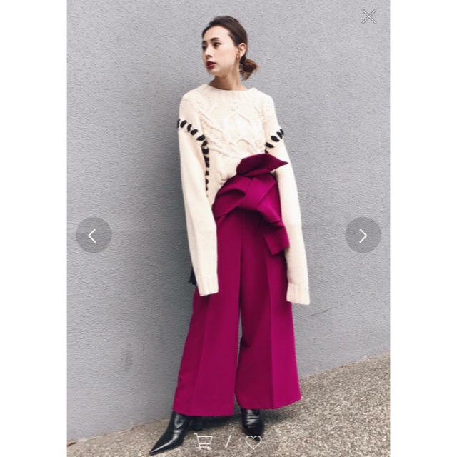 Ameri VINTAGE(アメリヴィンテージ)の 今季！大人気✨OBI WIDE PANTS  レディースのパンツ(その他)の商品写真