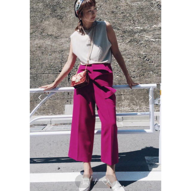 Ameri VINTAGE(アメリヴィンテージ)の 今季！大人気✨OBI WIDE PANTS  レディースのパンツ(その他)の商品写真