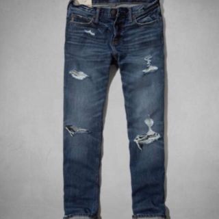 アバクロンビーアンドフィッチ(Abercrombie&Fitch)の【正規品】アバクロ A&F ジーンズ W81(デニム/ジーンズ)