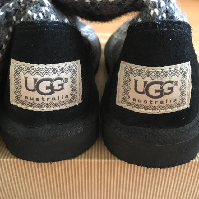 UGG(アグ)のm_h 様ご専用 UGG キッズ ニットブーツ 18センチ キッズ/ベビー/マタニティのキッズ靴/シューズ(15cm~)(ブーツ)の商品写真