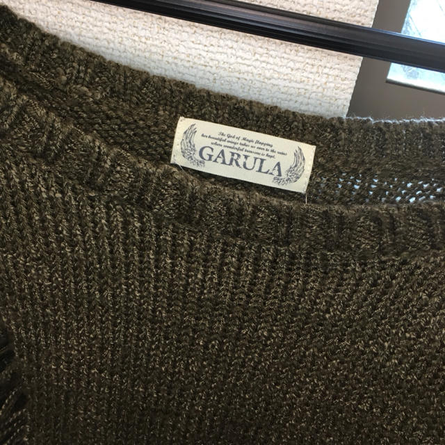 GARULA(ガルラ)のGARULA ダメージ ドルマンニット レディースのトップス(ニット/セーター)の商品写真