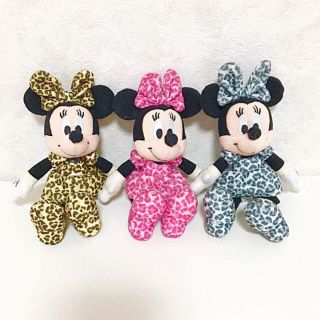 Disney - ミニーマウス ぬいぐるみバッチ ヒョウ柄の通販 by Disney - ミニーマウス ぬいぐるみバッチ ヒョウ柄の通販 by