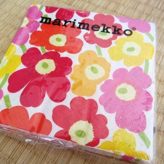 マリメッコ(marimekko)の新品未使用　マリメッコ　ウニッコ　marimekko ペーパーナプキン　ペパナプ(その他)