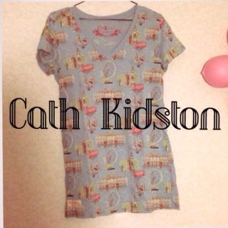 キャスキッドソン(Cath Kidston)のCathKidston ロンドン街並柄T(Tシャツ(半袖/袖なし))