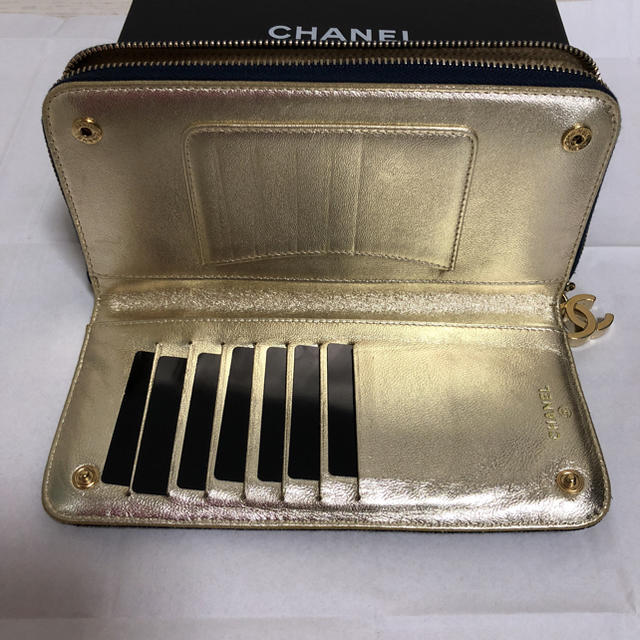 CHANEL(シャネル)のCHANELデニム長財布 レディースのファッション小物(財布)の商品写真