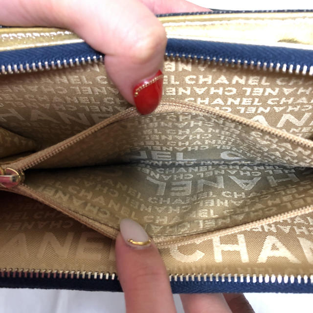 CHANEL(シャネル)のCHANELデニム長財布 レディースのファッション小物(財布)の商品写真