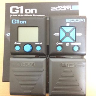 ズーム(Zoom)のZoom G1 ギターマルチエフェクター(エフェクター)