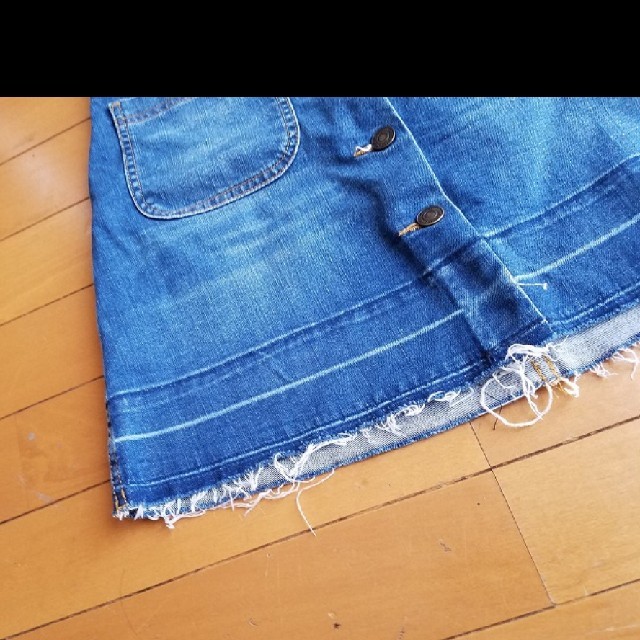 ZARA(ザラ)のZARA　デニムスカート　S レディースのスカート(ミニスカート)の商品写真