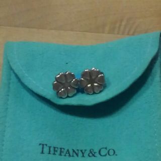 ティファニー(Tiffany & Co.)のTIFFANY  ハートフラワーシルバーピアス(ピアス)