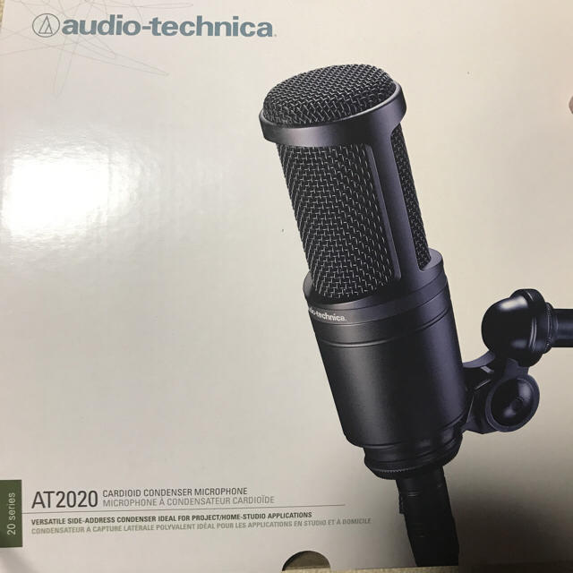 audio-technica(オーディオテクニカ)のコンデンサーマイク 楽器のレコーディング/PA機器(マイク)の商品写真