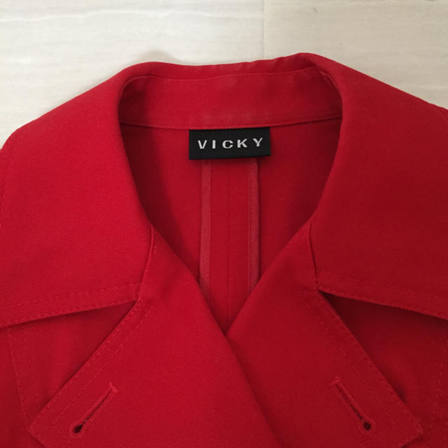 VICKY(ビッキー)の★お値下げ★ VICKY ♡ ハーフコート レディースのジャケット/アウター(トレンチコート)の商品写真