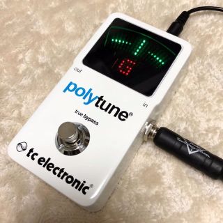 【値下げ】TC Electronic PolyTune 2 チューナー(エフェクター)