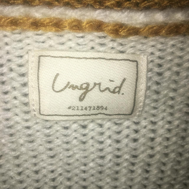 Ungrid(アングリッド)のungrid ニット レディースのトップス(ニット/セーター)の商品写真