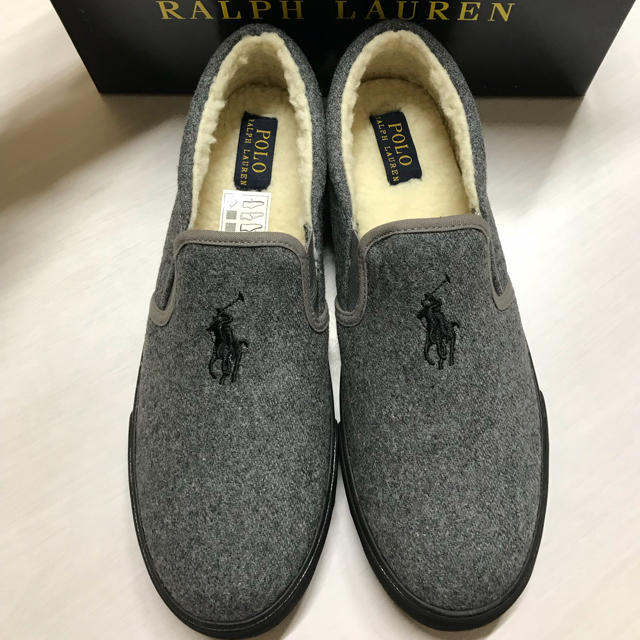 POLO RALPH LAUREN(ポロラルフローレン)の新品❤︎もこもこスリッポン❤︎ポロラルフローレン  レディースの靴/シューズ(スリッポン/モカシン)の商品写真