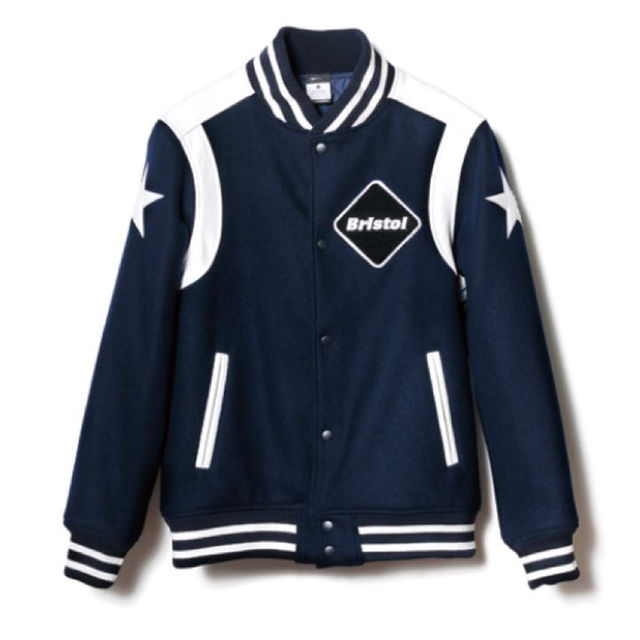 SOPH - FCRB STADIUM JACKET NIKE スタジャン S ネイビーの通販 by