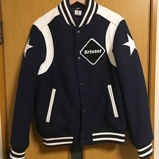 SOPH - FCRB STADIUM JACKET NIKE スタジャン S ネイビーの通販 by
