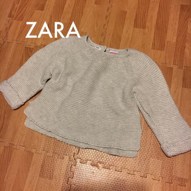 ZARA KIDS(ザラキッズ)のZARA 12-18m ニット キッズ/ベビー/マタニティのベビー服(~85cm)(ニット/セーター)の商品写真