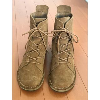 クラークス(Clarks)のほぼ新品スエード調デザートブーツ M(ブーツ)