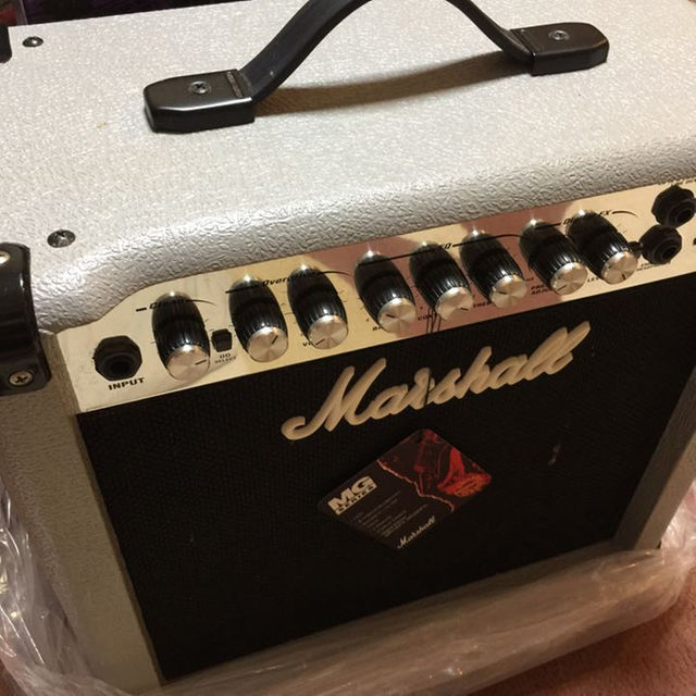 Marshall マーシャル MG15DFXS 15W ギターアンプ 限定カラー