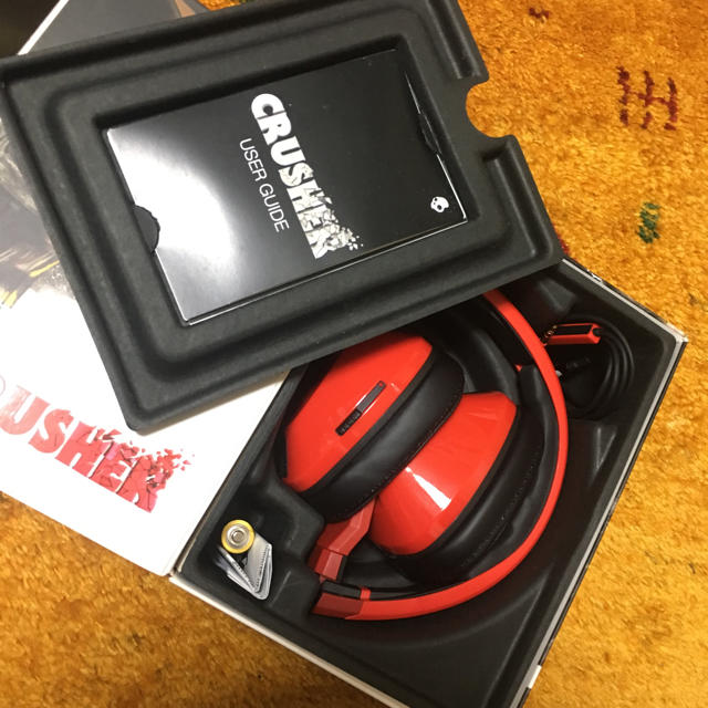 Skullcandy(スカルキャンディ)のskullcandy ヘッドホン スマホ/家電/カメラのオーディオ機器(ヘッドフォン/イヤフォン)の商品写真