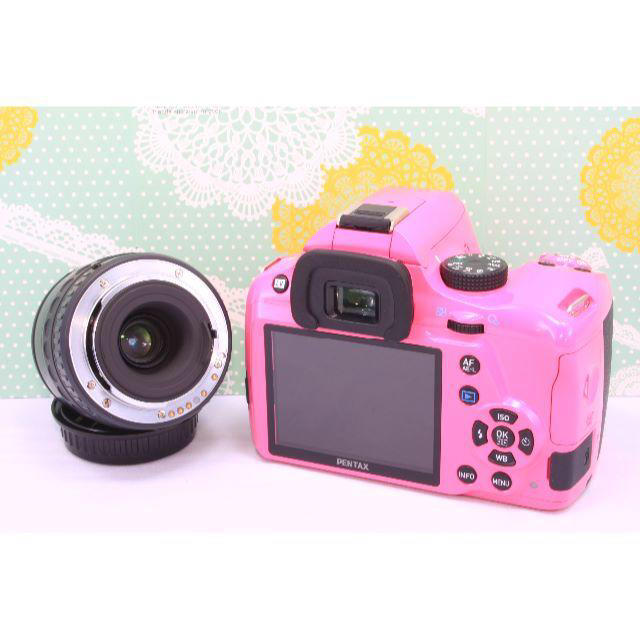 ♡かわいいピンク＆スマホにGO!!♡Pentax K-50 レンズセット♡
