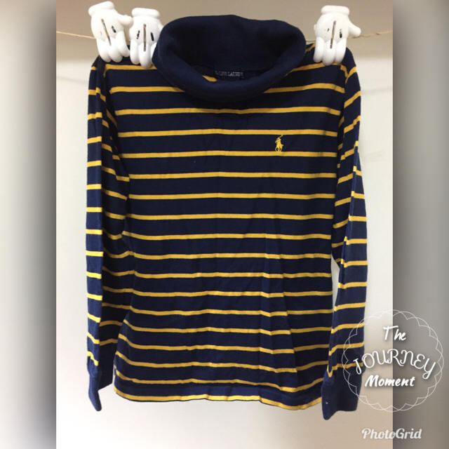 Ralph Lauren(ラルフローレン)のRALPH LAURENタートルネックカットソー120 キッズ/ベビー/マタニティのキッズ服男の子用(90cm~)(Tシャツ/カットソー)の商品写真