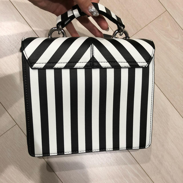 ZARA(ザラ)のZARA★レア！ストライプ ボーダー BAG タグ付 レディースのバッグ(ショルダーバッグ)の商品写真