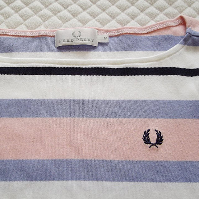 FRED PERRY(フレッドペリー)の値下げ！★新品、未着用/ＦＲＥＤ ＰＥＲＲＹ カットソー　七分袖 レディースのトップス(その他)の商品写真