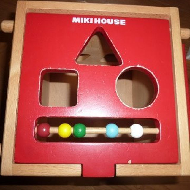 mikihouse(ミキハウス)のミキハウス 多機能 木製の知育おもちゃ ウッドパズル キッズ/ベビー/マタニティのおもちゃ(知育玩具)の商品写真