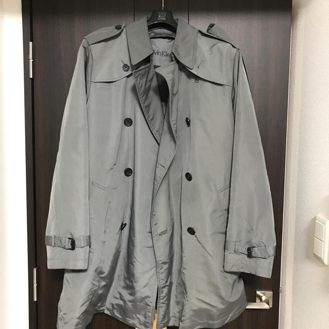 適切な価格 カルバンクライン - Klein Calvin サイズL メンズ トレンチ