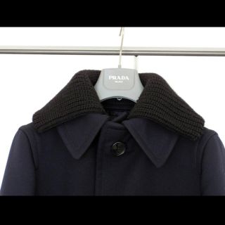 【新品】PRADA アウトタグニットコート