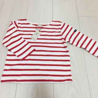 プティマイン(petit main)のOK様専用      新品❗️petit mainボーダーカットソー80cm(Ｔシャツ)