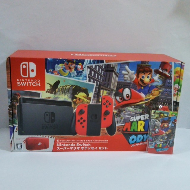 新品 ニンテンドースイッチ スーパーマリオ オデッセイセットゲームソフト/ゲーム機本体