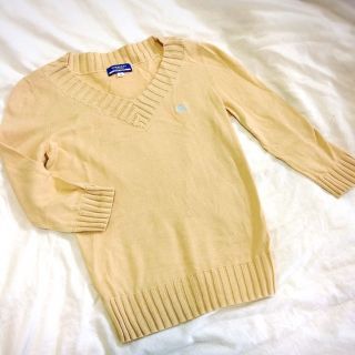 バーバリーブルーレーベル(BURBERRY BLUE LABEL)のバーバリー セーター 美品(ニット/セーター)