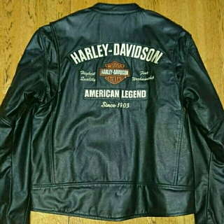 ハーレーダビッドソン(Harley Davidson)の【新品☆未使用】Harley-Davidson シングルライダース革ジャン(ライダースジャケット)