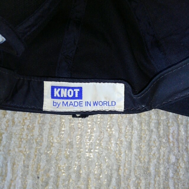 KNOT(ノット)のメイドインワールド　キャップ　KNOT メンズの帽子(キャップ)の商品写真