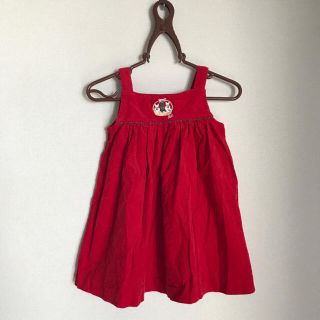 ラルフローレン(Ralph Lauren)の【美品】ラルフローレン♡ベビージャンパースカート80(ワンピース)