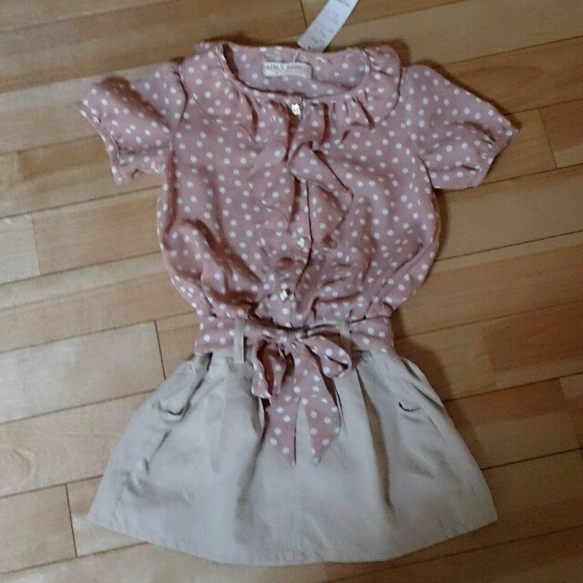 jun様専用 ワンピース１２０ キッズ/ベビー/マタニティのキッズ服女の子用(90cm~)(その他)の商品写真